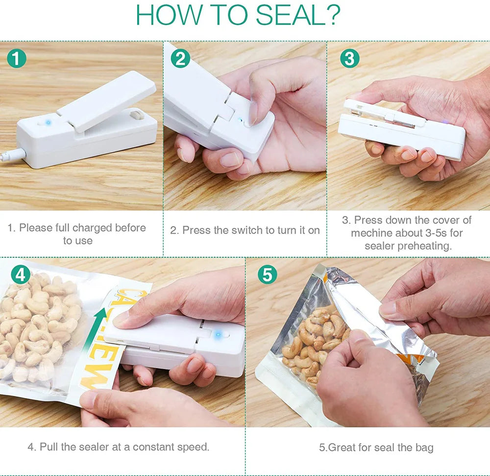 USB Mini Bag Sealer