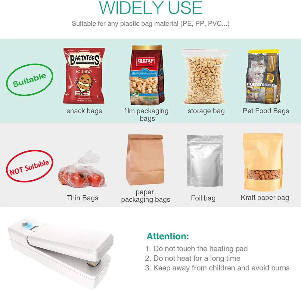 USB Mini Bag Sealer