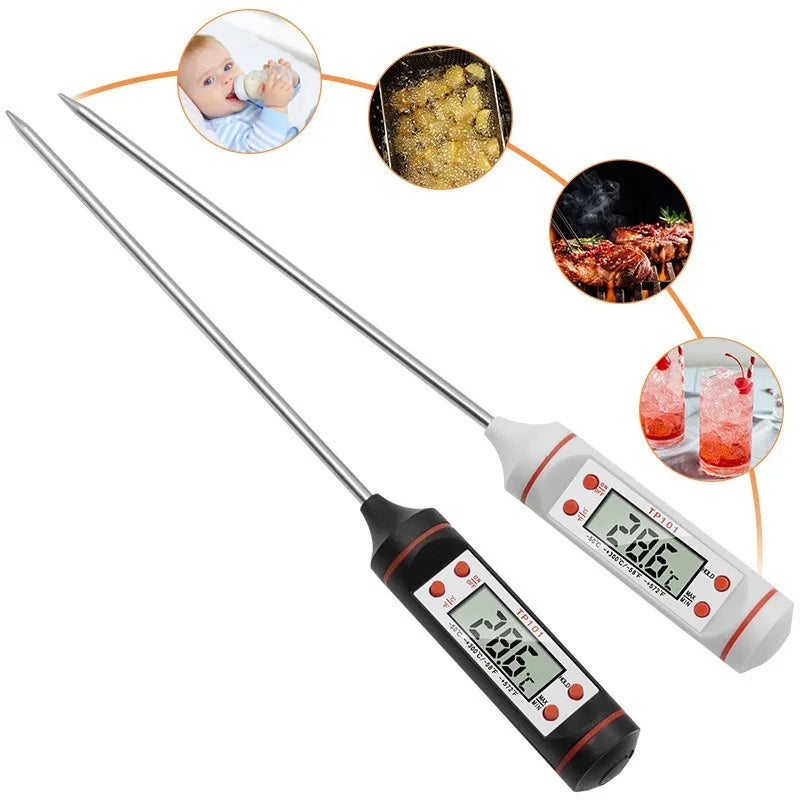 Digital Food Thermometer Kitchen Temperature Probe