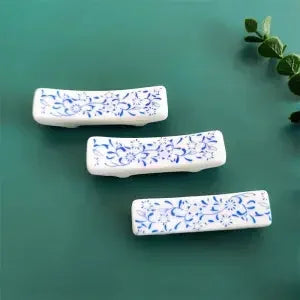 3pcs/set Ceramic Chopstick Rest
