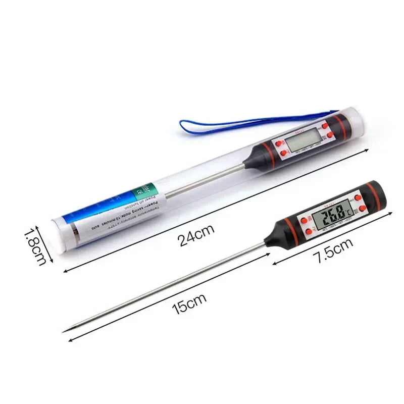Digital Food Thermometer Kitchen Temperature Probe