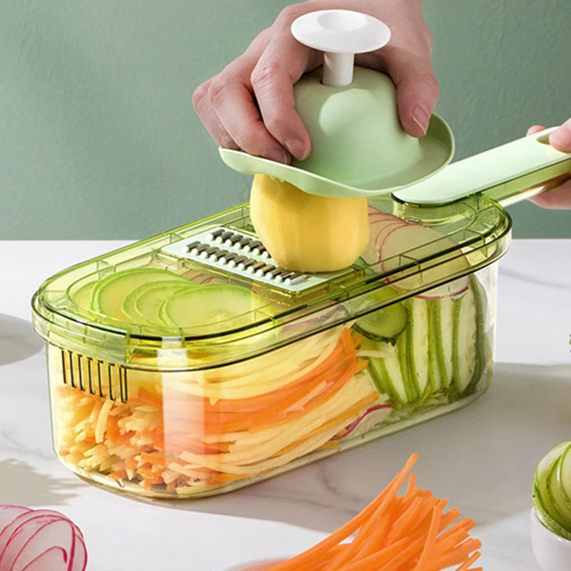 Multifunction 7 in 1 Vegetable Cutter & Grater