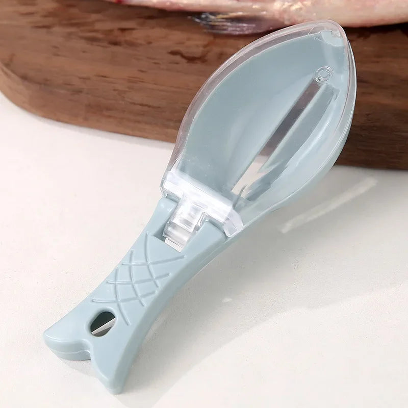 Fish Scaling Brush Scraper Grater Scale Catcher