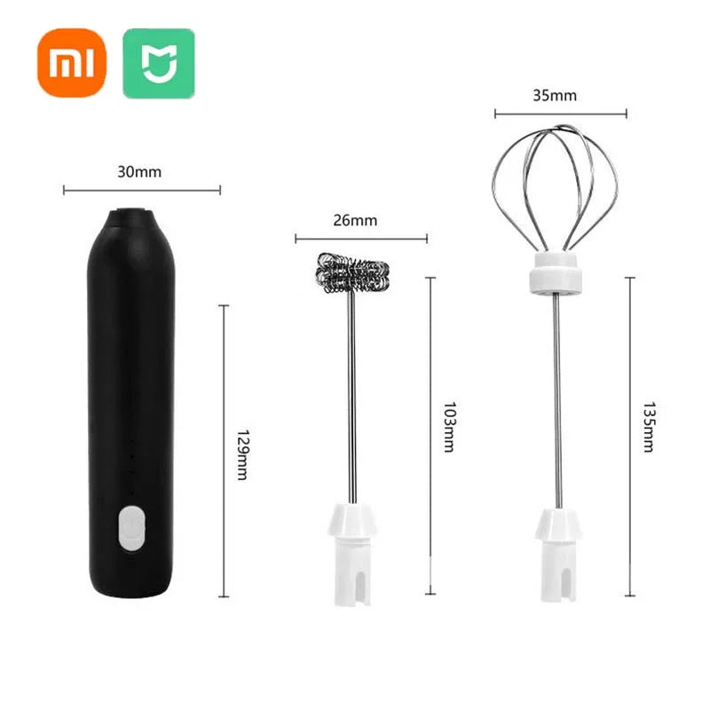 Electric Handheld USB Rechargeable Whisk Egg Beater/Milk Frother
