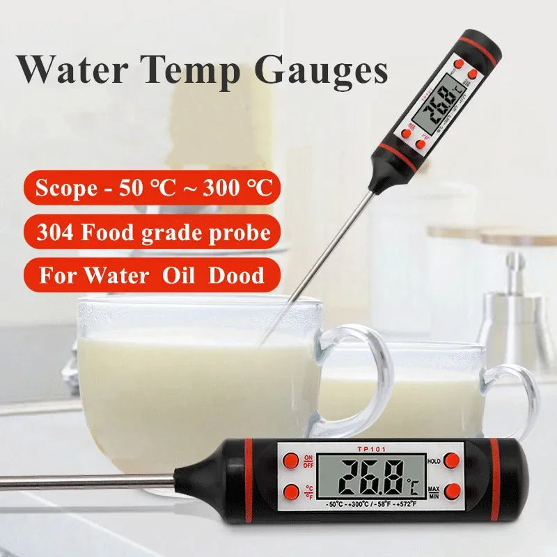 Digital Food Thermometer Kitchen Temperature Probe