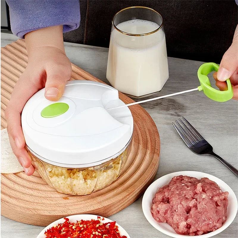Semi-Automatic Food Shredder & Garlic Mincer