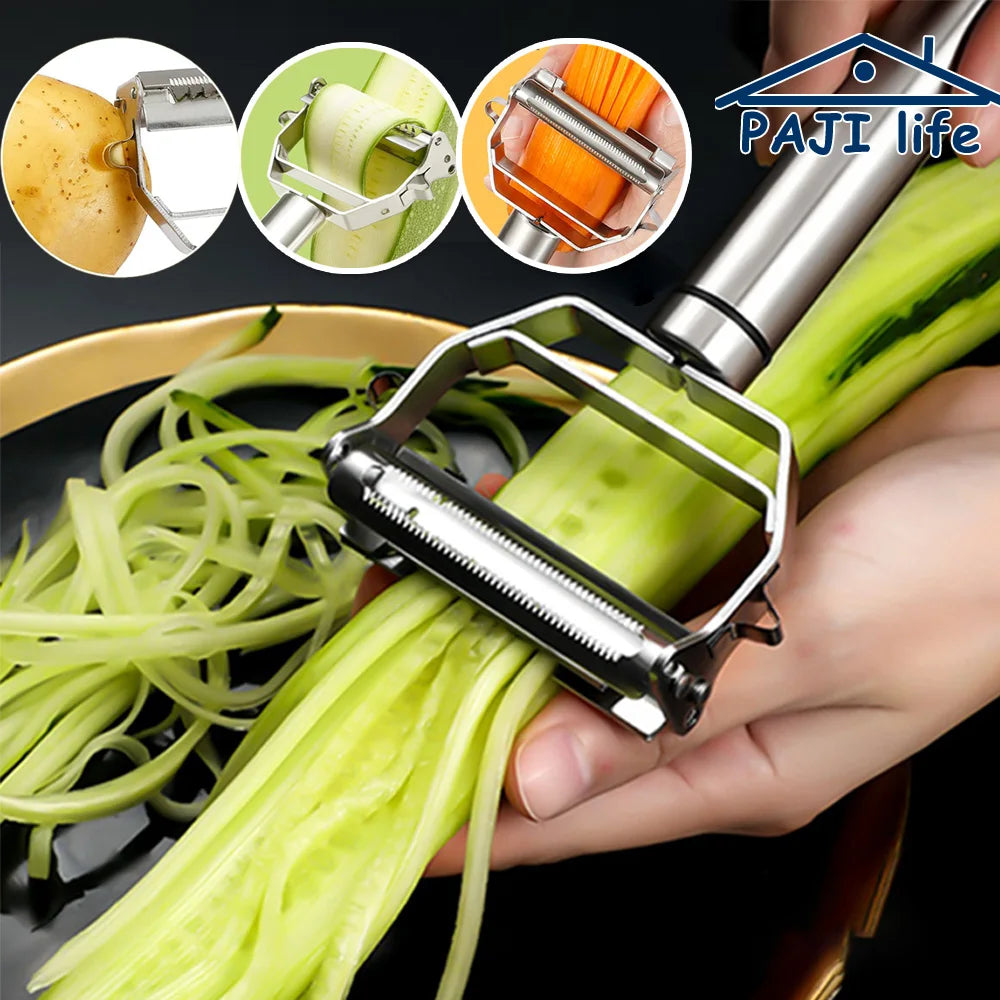 Multi-Function Fruit And Vegetable Peeler Planer Double Headed