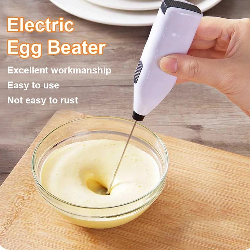 Handheld Whisk (Egg Beater & Milk Frother)