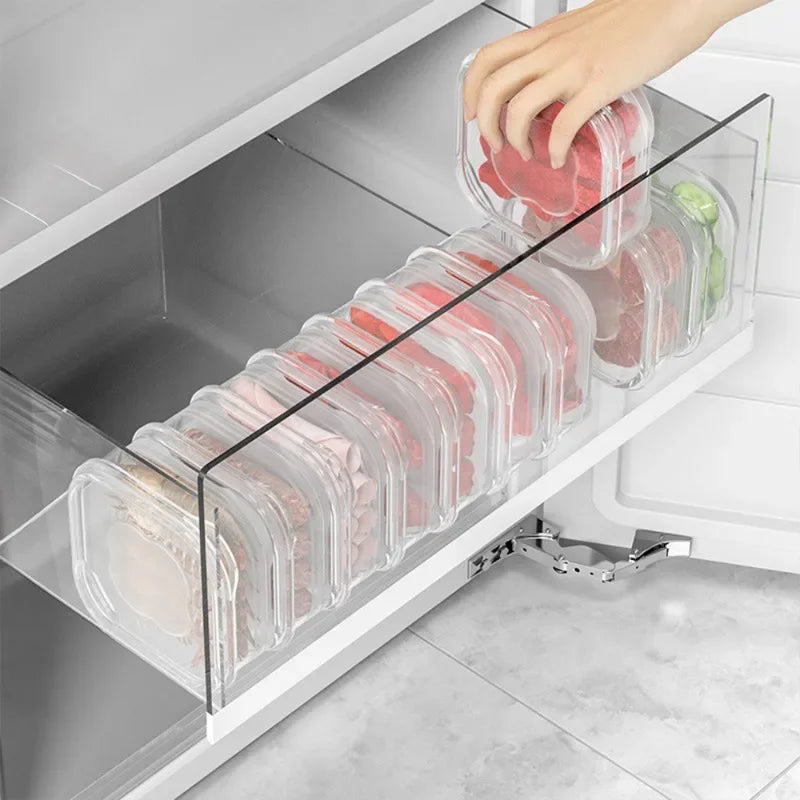 1-8PCS 350ml or 650ml Microwave Safe Food-Grade Storage Container