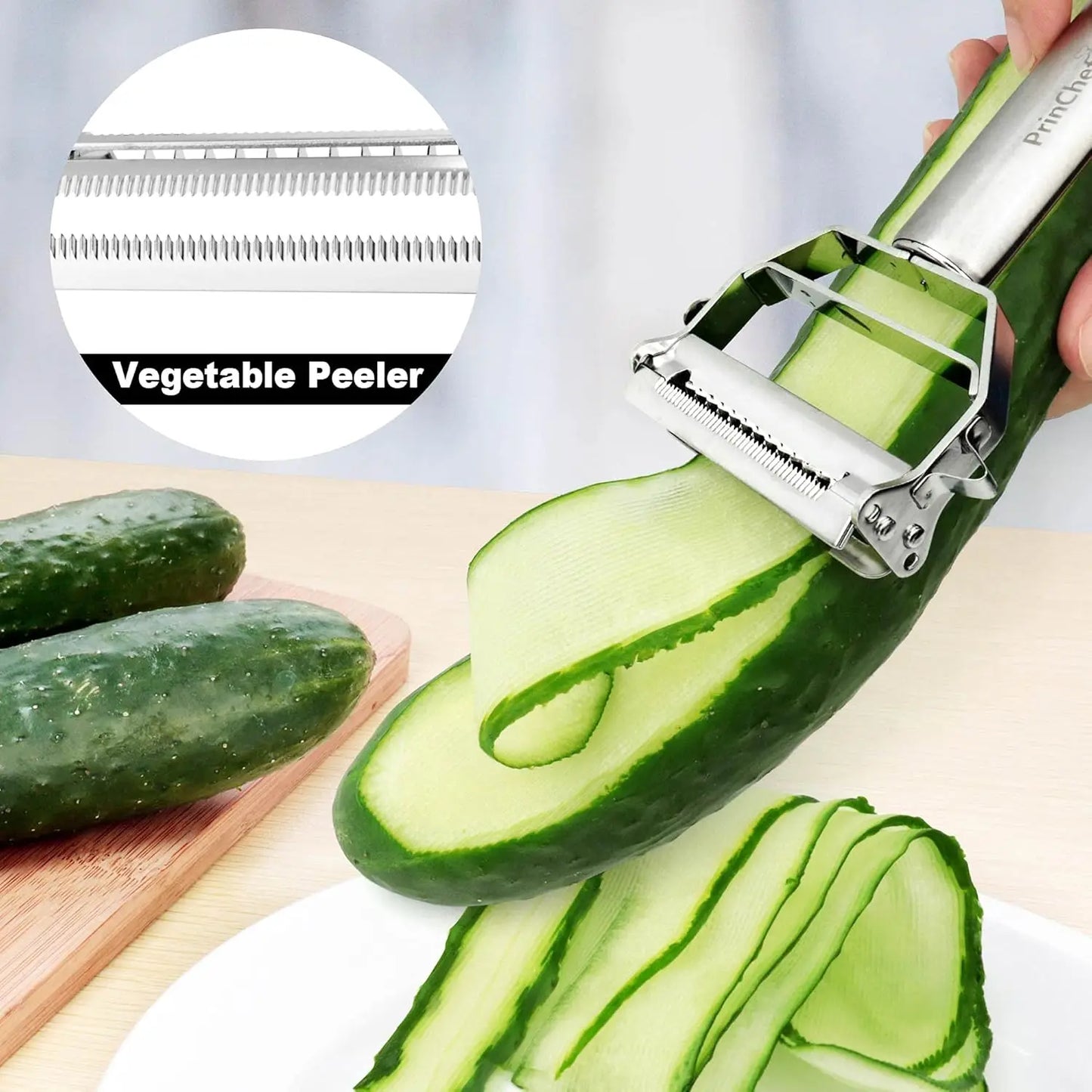 Multi-Function Fruit And Vegetable Peeler Planer Double Headed