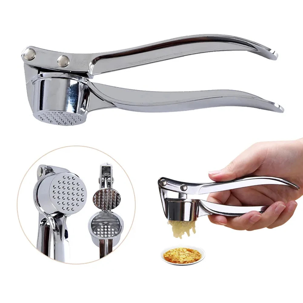 Manual Metal Garlic Press