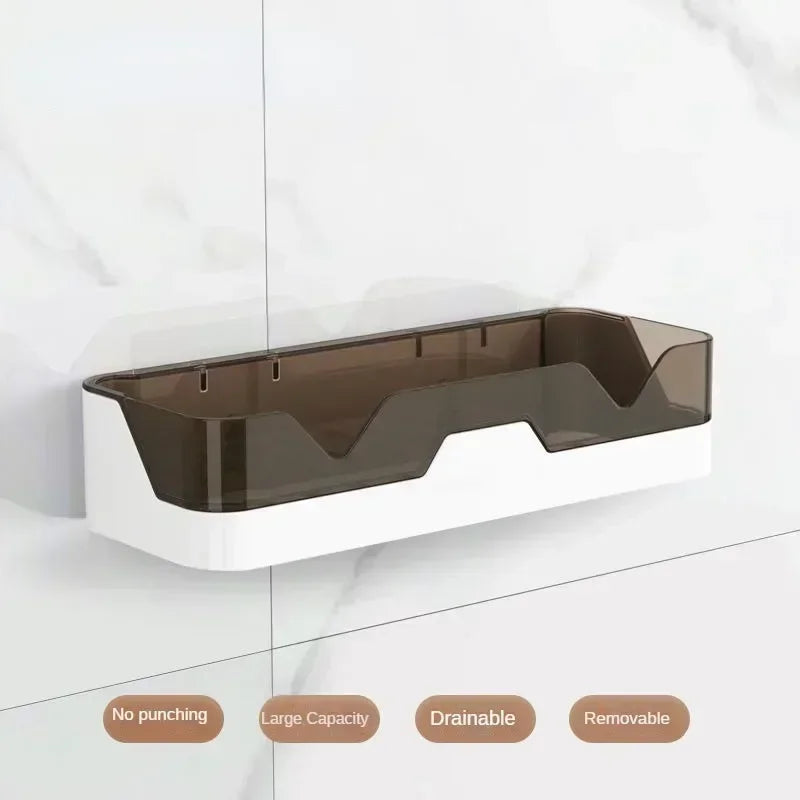 Waterproof Wall-mounted Plastic Storage Shelf