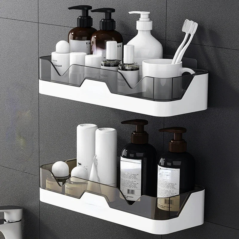 Waterproof Wall-mounted Plastic Storage Shelf