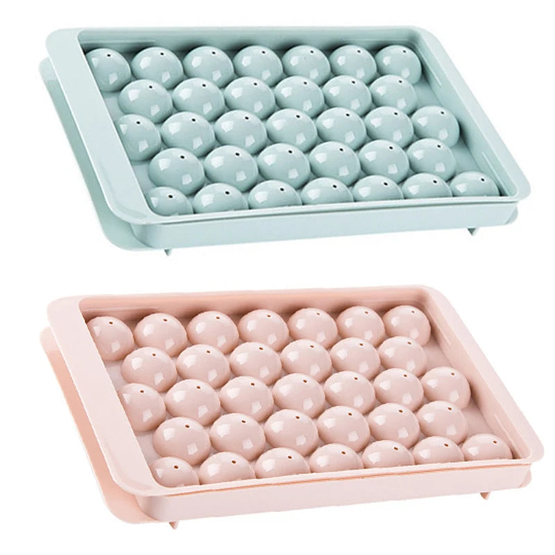 33 Spherical Ice Cube Tray Silicone