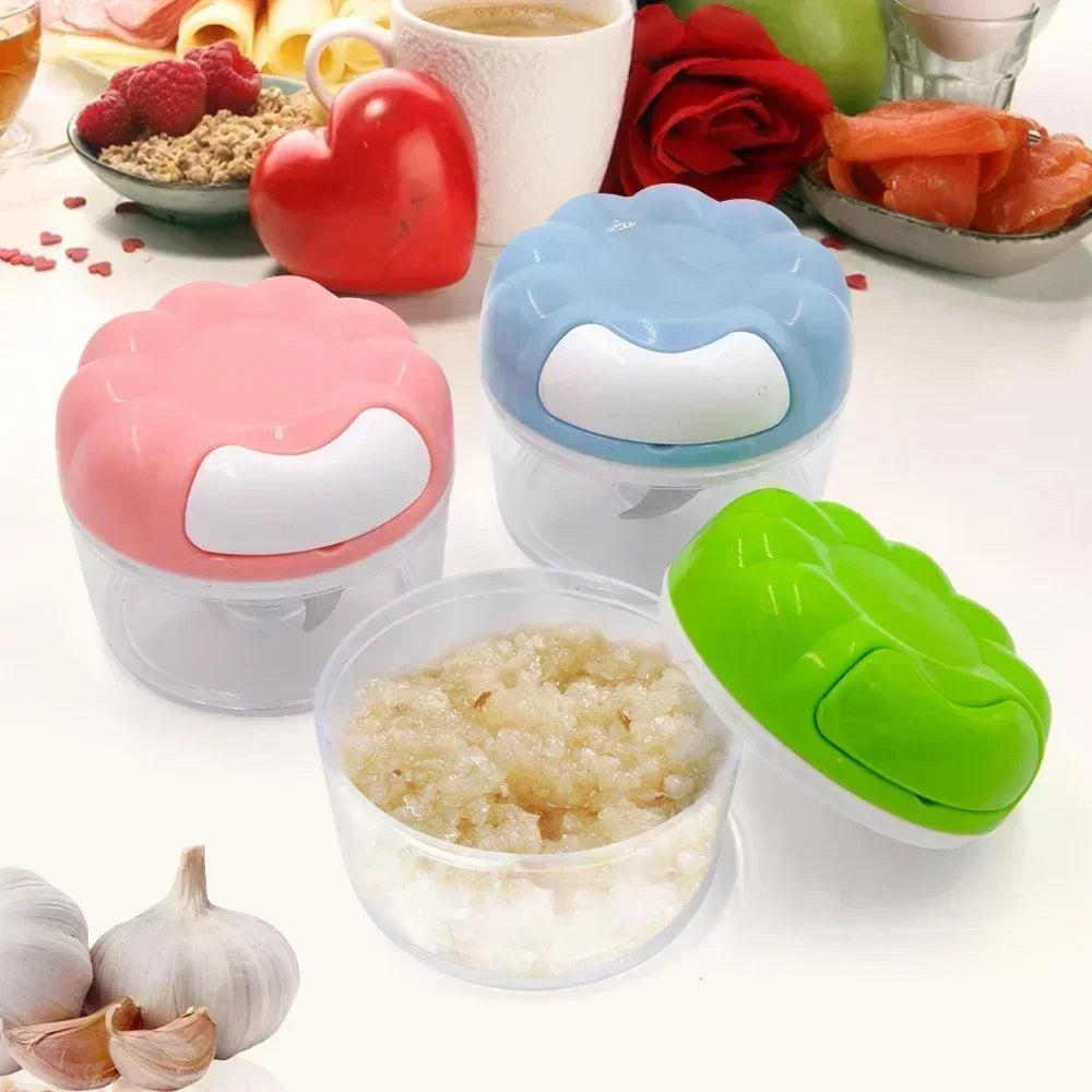 Manual Garlic Puller Cutter Food Processor Chopper