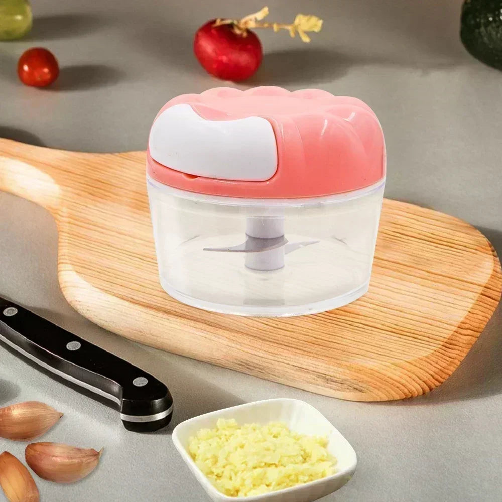 Manual Garlic Puller Cutter Food Processor Chopper