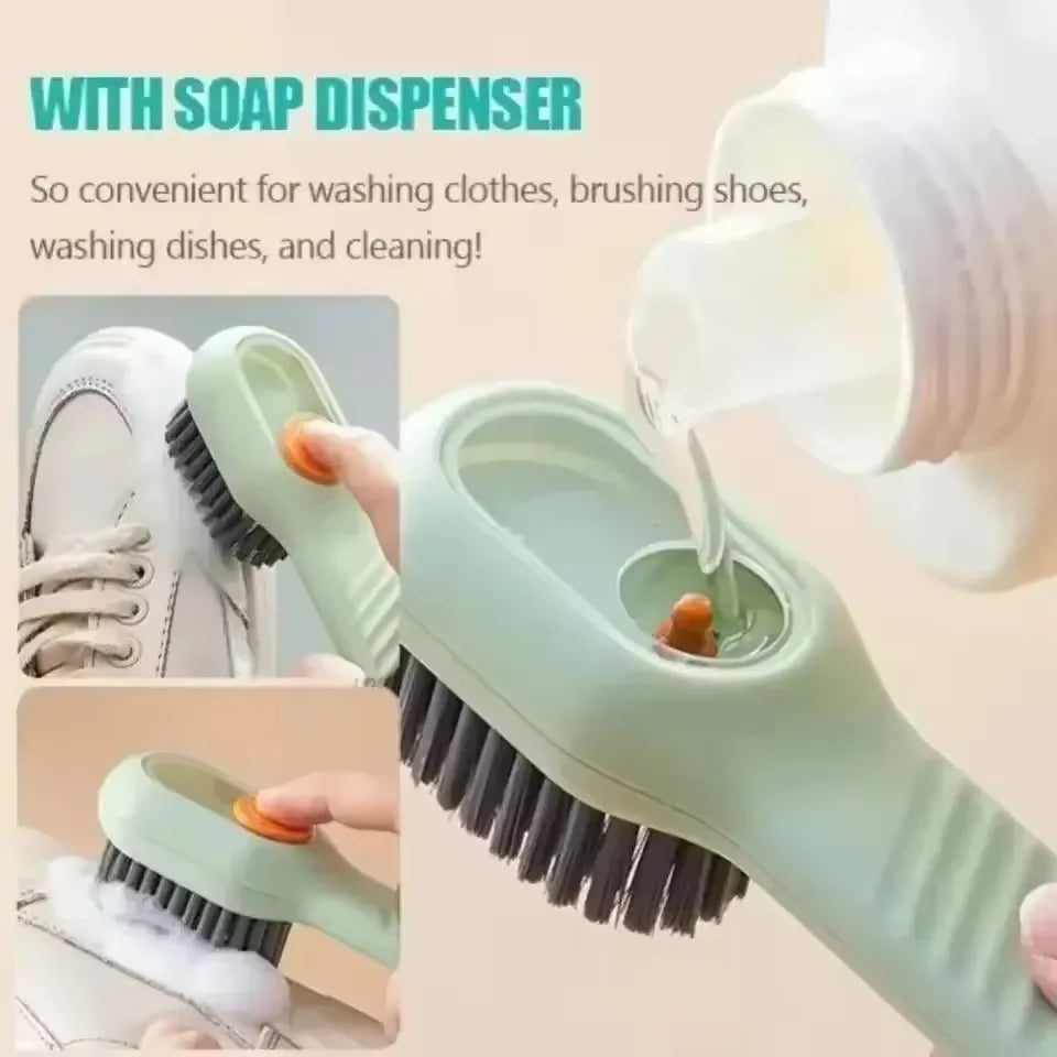 Multifunction Soft-Bristled Brush