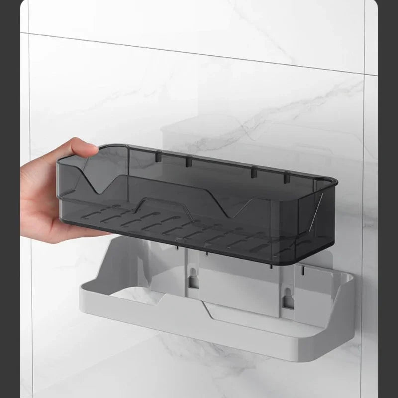 Waterproof Wall-mounted Plastic Storage Shelf