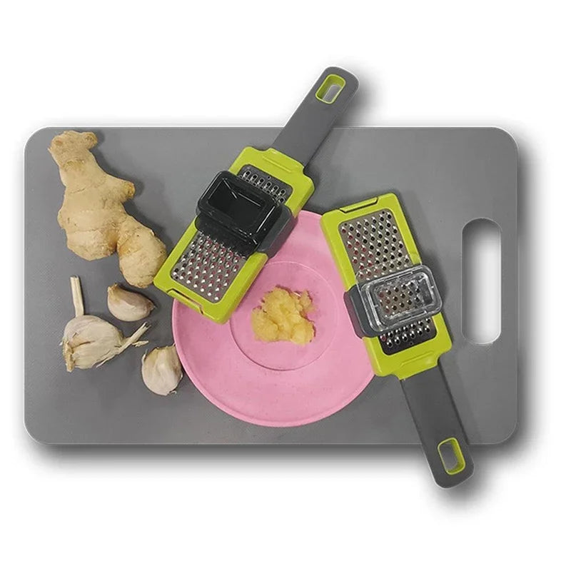 Vegetable Ratchet Planer/Grater Ginger, Garlic, Spices
