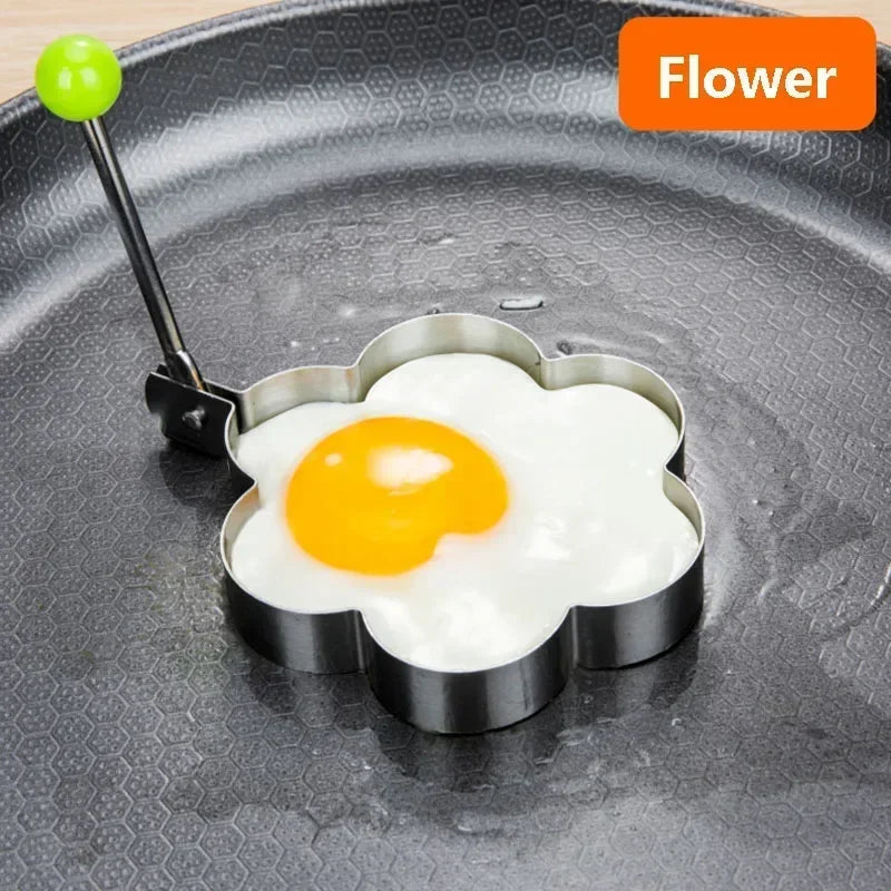 Stainless Steel 5 Style Fried Egg & Pancake Shaper