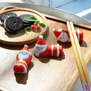3pcs/set Ceramic Chopstick Rest