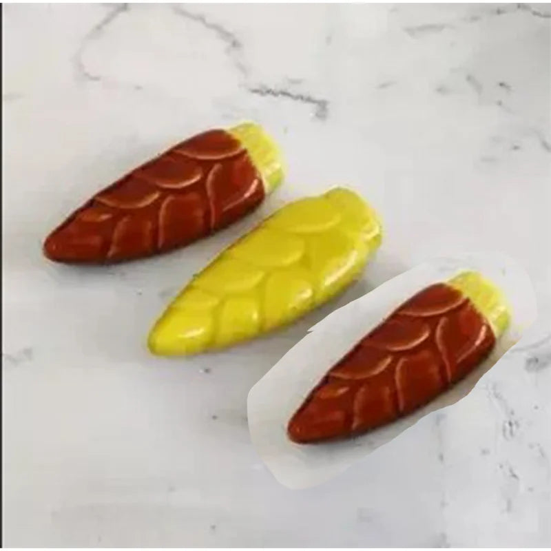 3pcs/set Ceramic Chopstick Rest