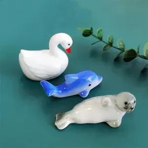 3pcs/set Ceramic Chopstick Rest