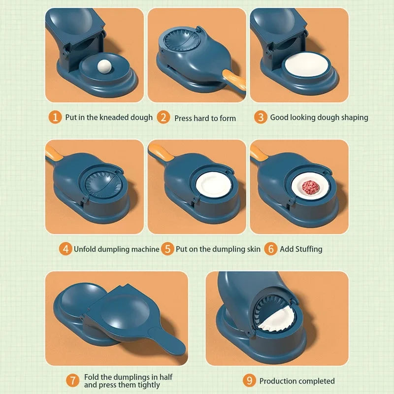 DIY Dumpling Maker 2-In-1 Wrapper/Presser
