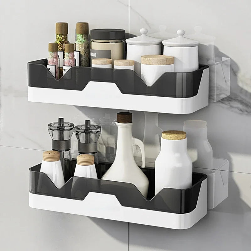 Waterproof Wall-mounted Plastic Storage Shelf