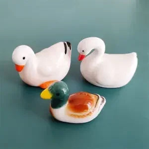 3pcs/set Ceramic Chopstick Rest