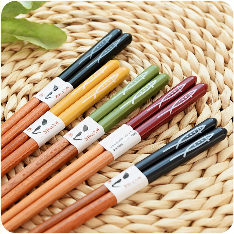 5 Pair Various Styles Japanese Chopsticks
