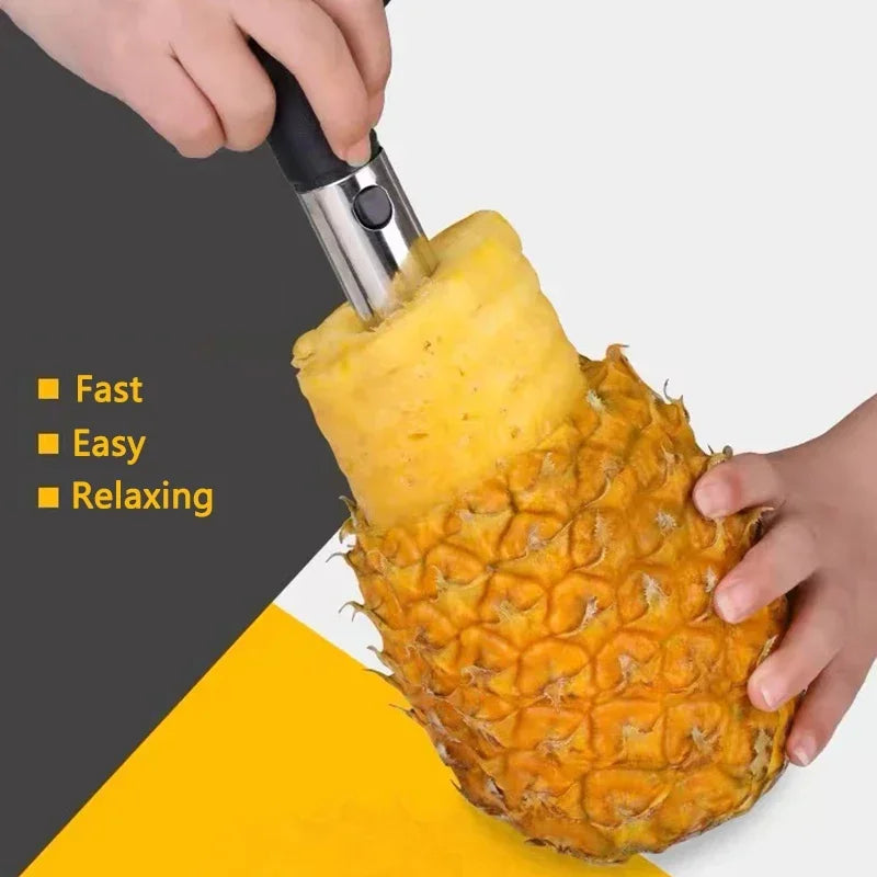 Pineapple Corer/Slicer Stainless Steel Easy To Use Pineapple Tool