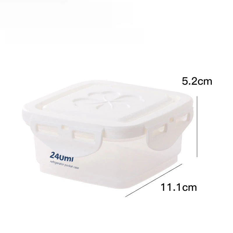 4 Sizes Food Storage Containers Sealed Air Tight for Cereals, Grains, Flour, Sugar, Etc