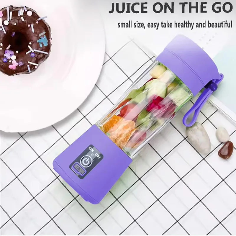 Portable Electric USB Rechargeable Juice Maker Machine