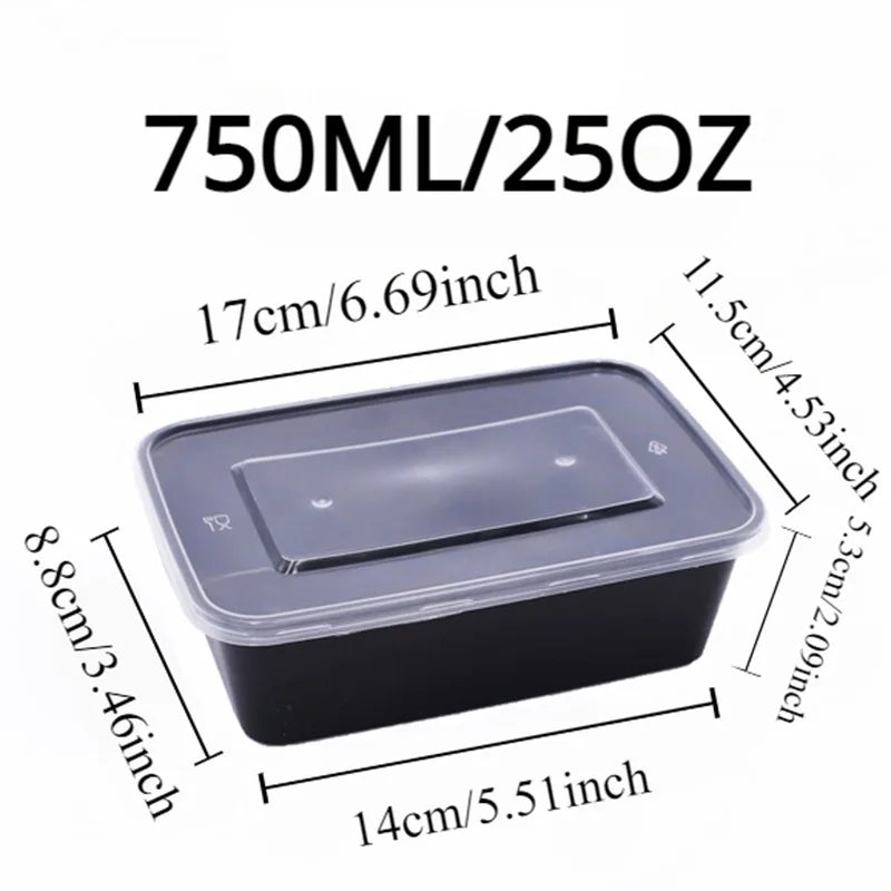10/20PCS Meal Prep Containers