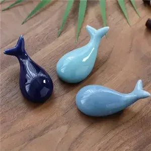 3pcs/set Ceramic Chopstick Rest