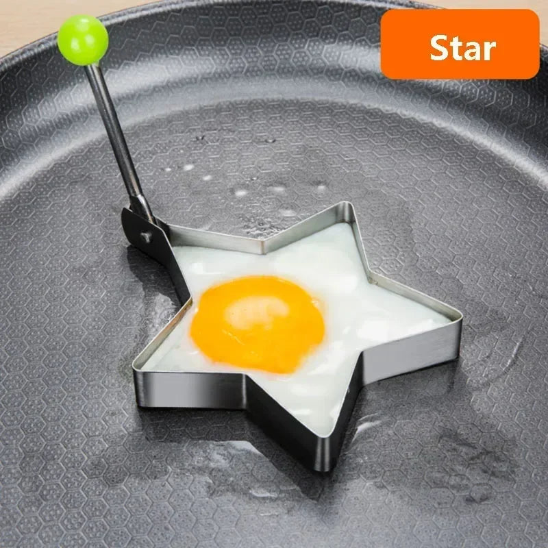 Stainless Steel 5 Style Fried Egg & Pancake Shaper