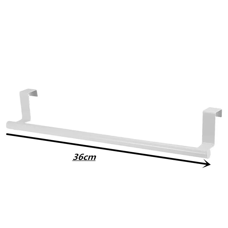 Kitchen Towel Holder Over The Door Towel Rail Hanging Rack