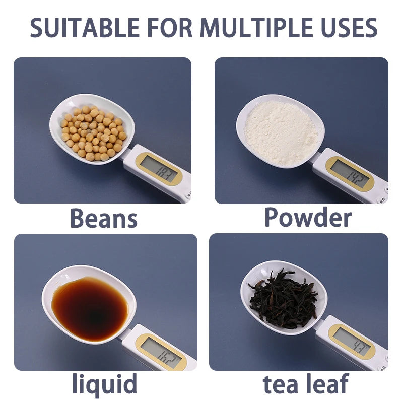 Electronic Spoon Scale Digital Measuring Spoon 0.1-500g