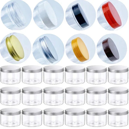 Round Sealed Transparent Jars