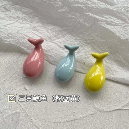 3pcs/set Ceramic Chopstick Rest