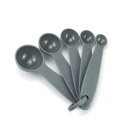 10Pcs/Set Plastic Food-Safe Measuring Spoons