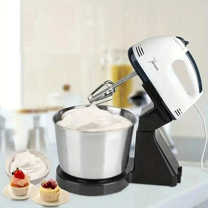 120V/220V Dual Head Electric Whisk & Kneading Machine