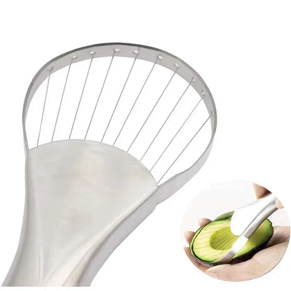 Avocado Slicer & Pit Remover 2 In 1 Stainless Steel Avocado Tool