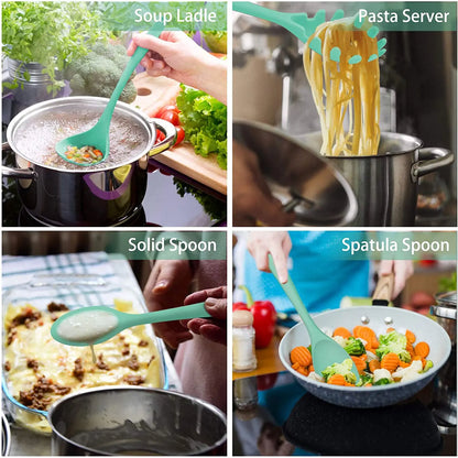 Silicone Cookware Utensils Kitchen Cooking Tools