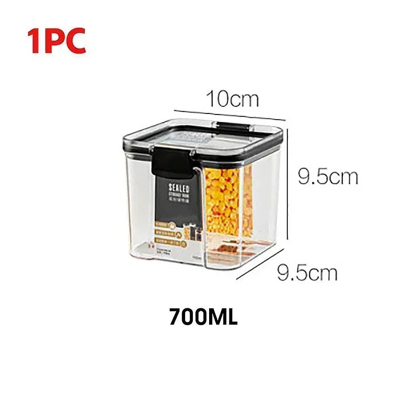 460-1800ml Plastic Food Storage Containers Sold Individually & in Sets High Quality Seals