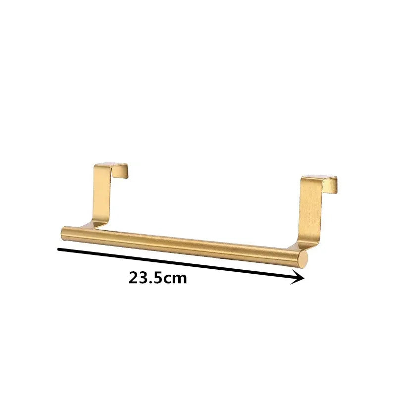 Kitchen Towel Holder Over The Door Towel Rail Hanging Rack