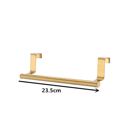 Kitchen Towel Holder Over The Door Towel Rail Hanging Rack