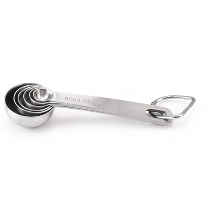 6Pcs/Set Multipurpose Food-grade Stainless Steel Measuring Spoon
