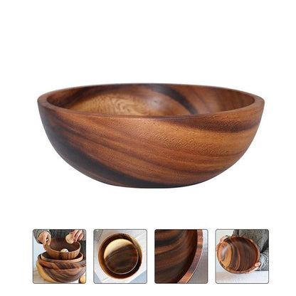 Natural Wooden Bowls Various Sizes